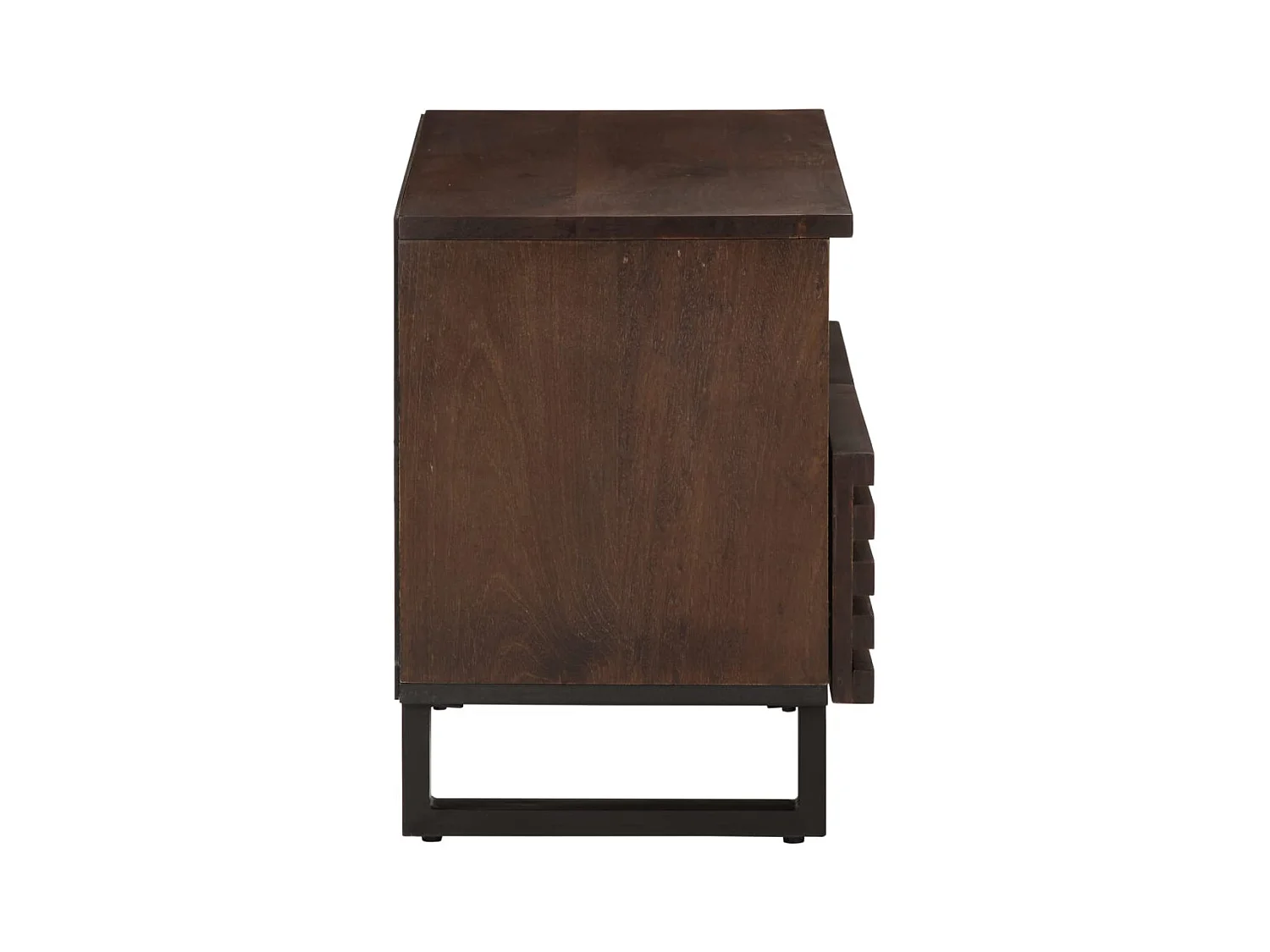 Jean-Paul-Marc  Meuble TV marron 70x34x46 cm bois massif de manguier