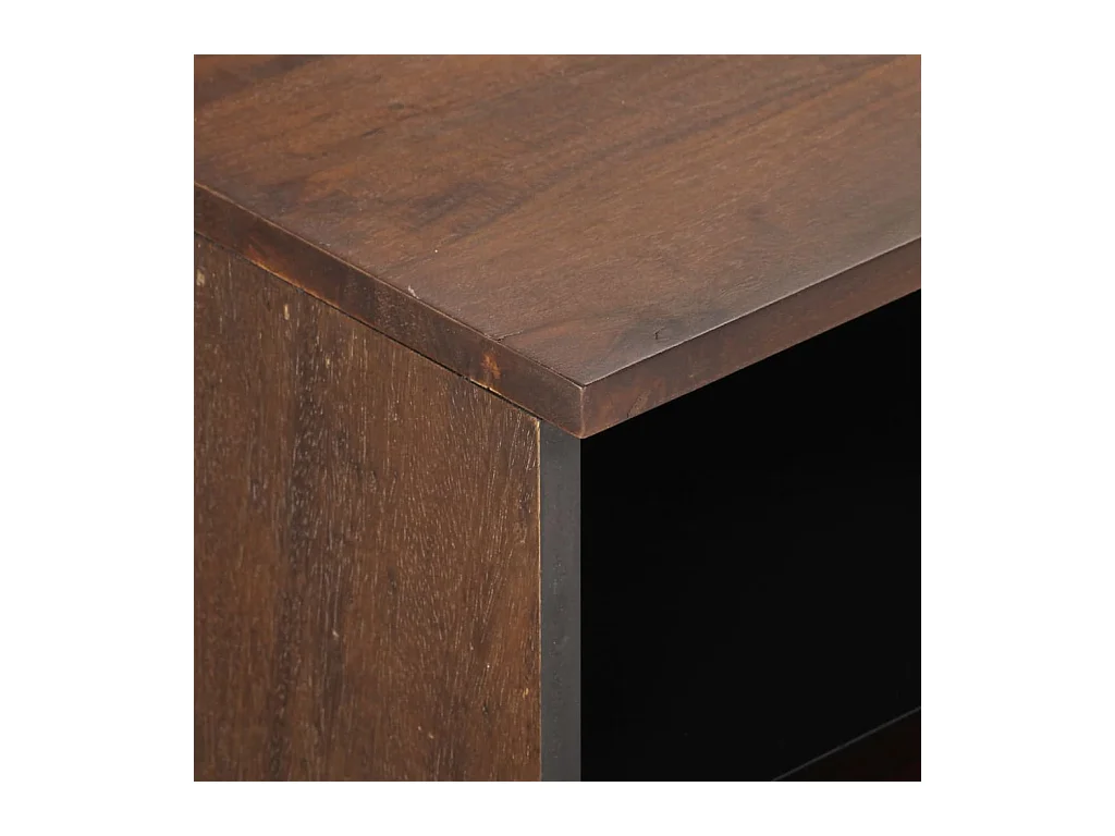 Jean-Paul-Marc  Meuble TV marron 70x34x46 cm bois massif de manguier