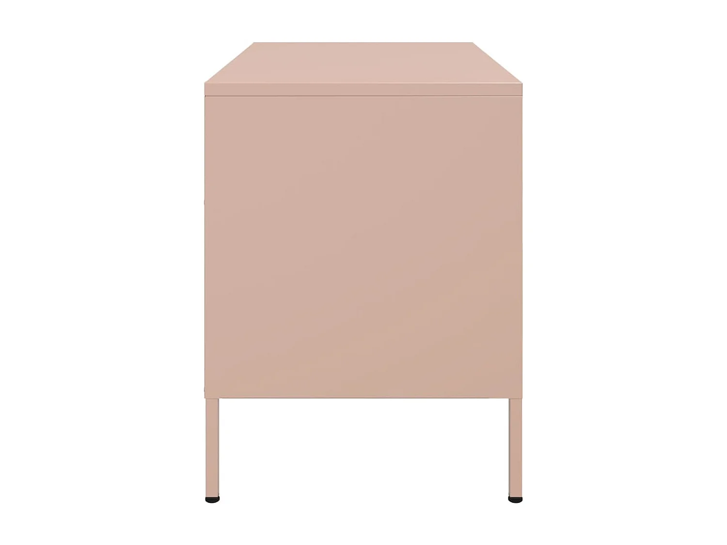 Neris  Meubles TV 2 pcs rose 68x39x50,5 cm acier