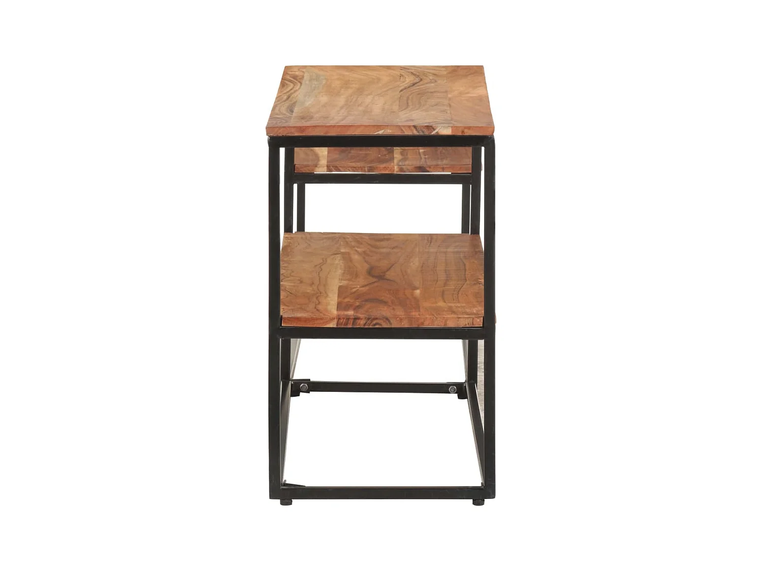 Øyunn  Meuble TV 180x30x50 cm Bois d'acacia massif