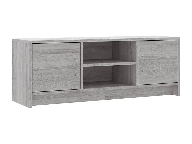Jonah  Meuble TV sonoma gris 102x30x37,5 cm bois d'ingénierie