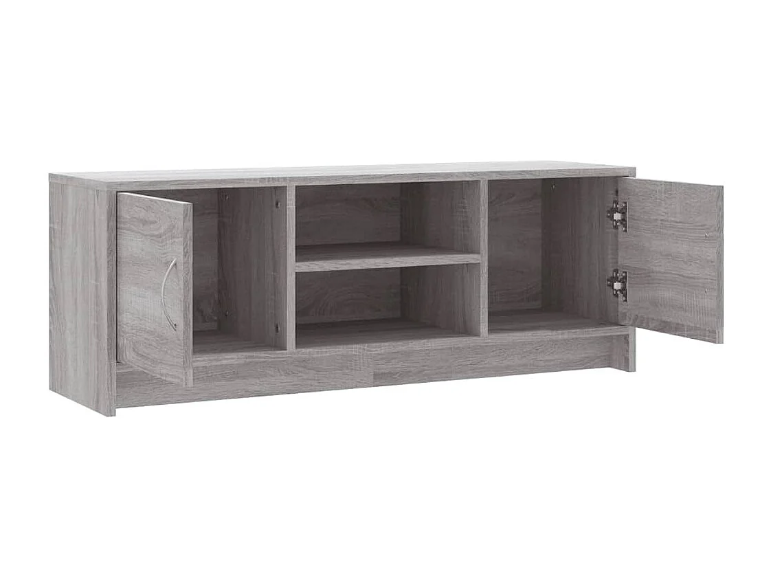 Jonah  Meuble TV sonoma gris 102x30x37,5 cm bois d'ingénierie
