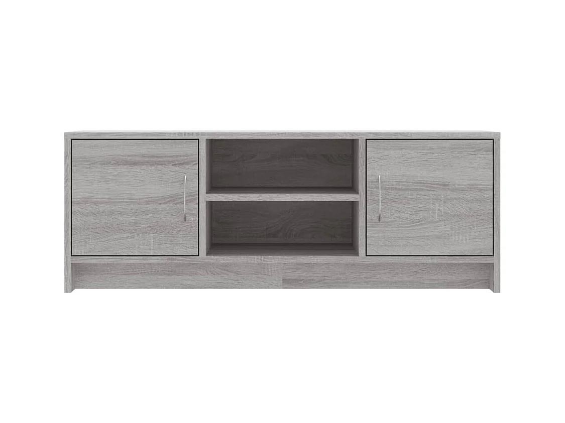 Jonah  Mueble para TV madera de ingeniería gris Sonoma 102x30x37,5 cm