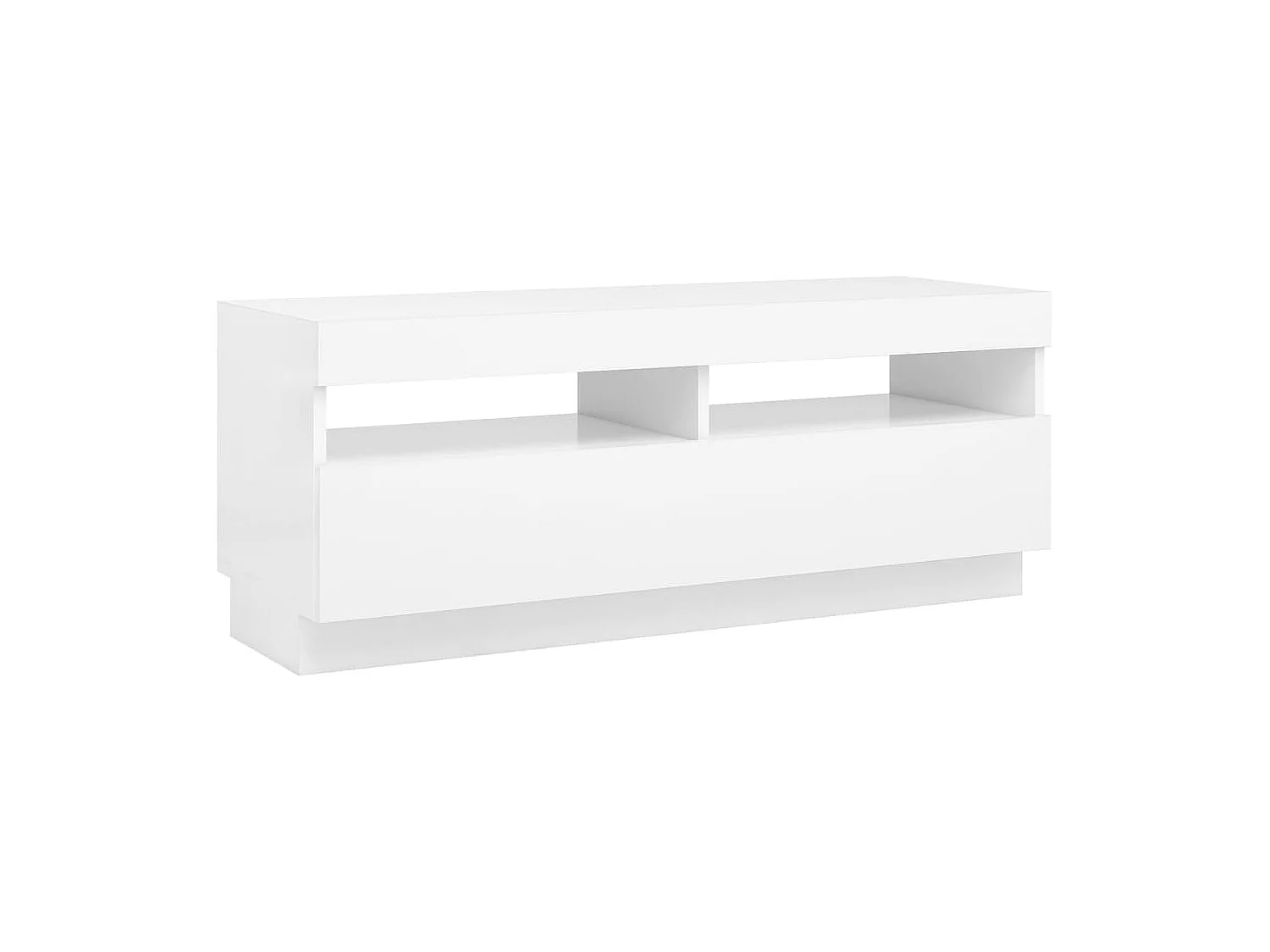 Roelant  Tv-meubel met LED-verlichting 100x35x40 cm wit