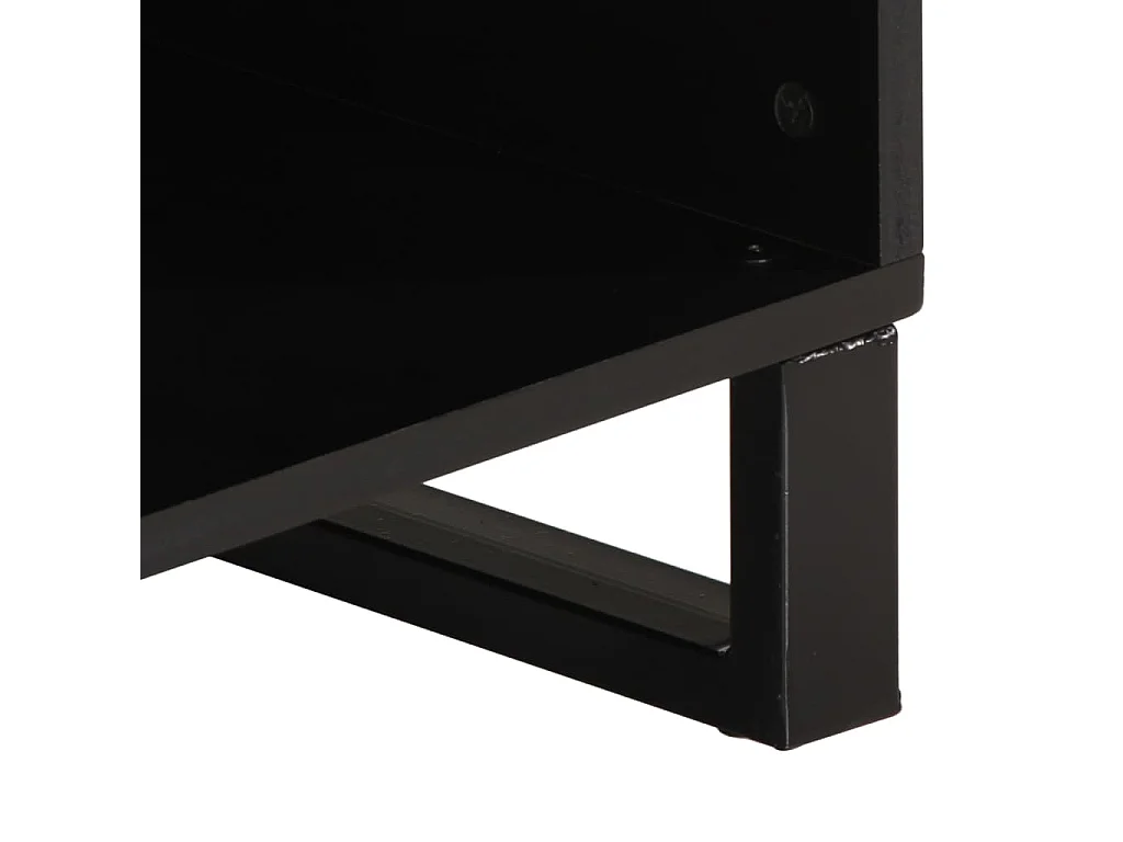 Mordan  Meuble TV 100x33x46 cm bois de récupération et d'ingénierie