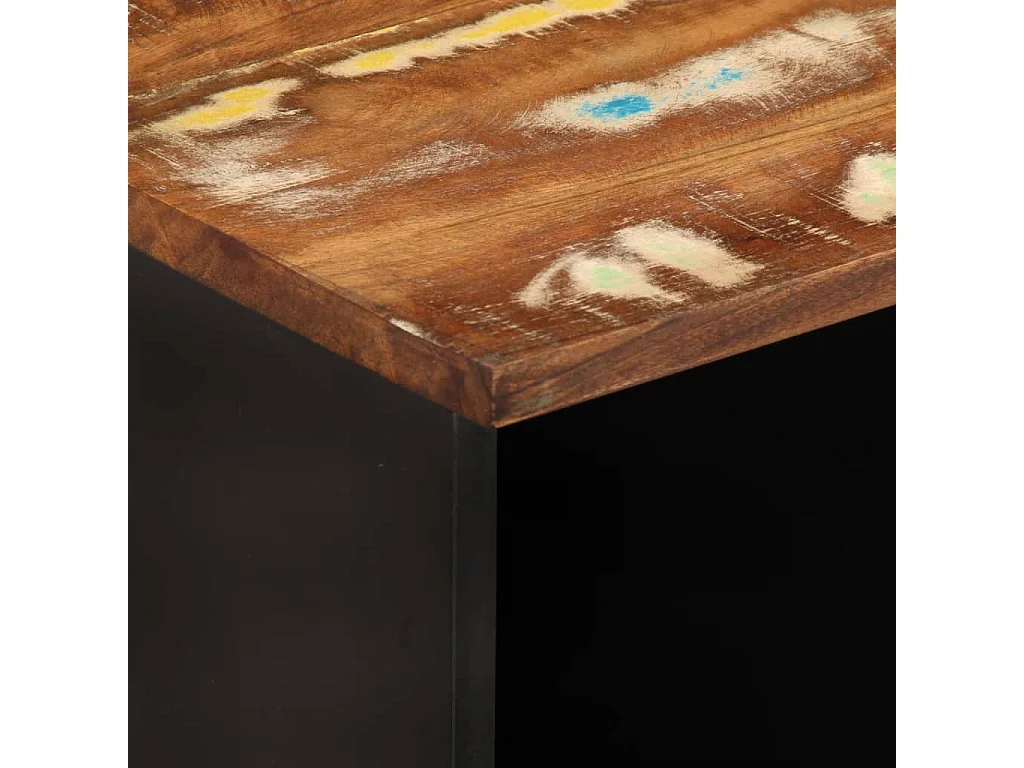 Mordan  Tv-meubel 100x33x46 cm massief hout gerecycled en bewerkt hout