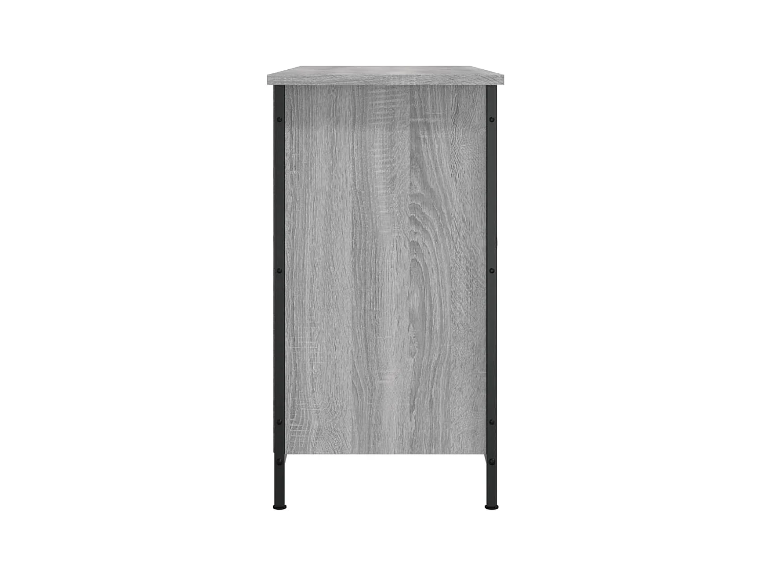 Jacques-Alain  Mueble de TV madera de ingeniería gris Sonoma 100x35x65 cm