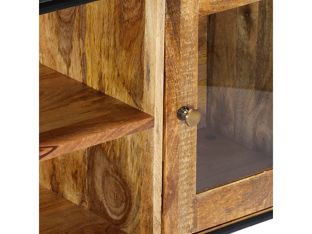 Garden Furniture -  Tv-meubel 120x30x75 cm massief gerecycled hout