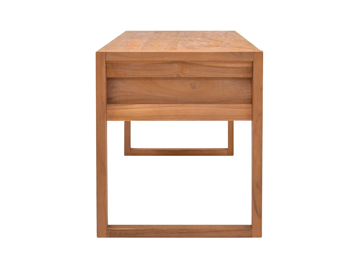 Cardington  Meuble TV 140x40x45 cm Bois de teck