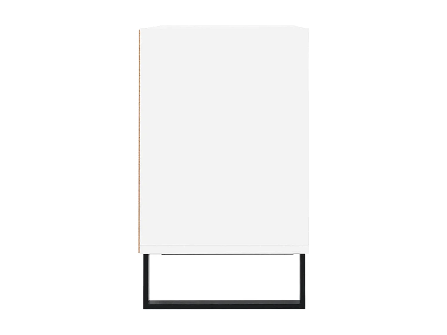 Iraan  Meuble TV blanc 69,5 x 30 x 50 cm bois d'ingénierie