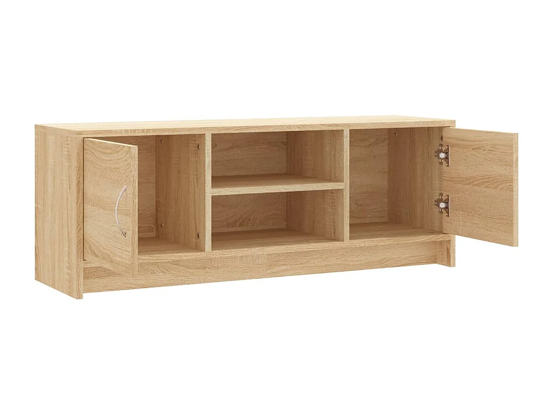Jonah  Meuble TV chêne sonoma 102x30x37,5 cm bois d'ingénierie
