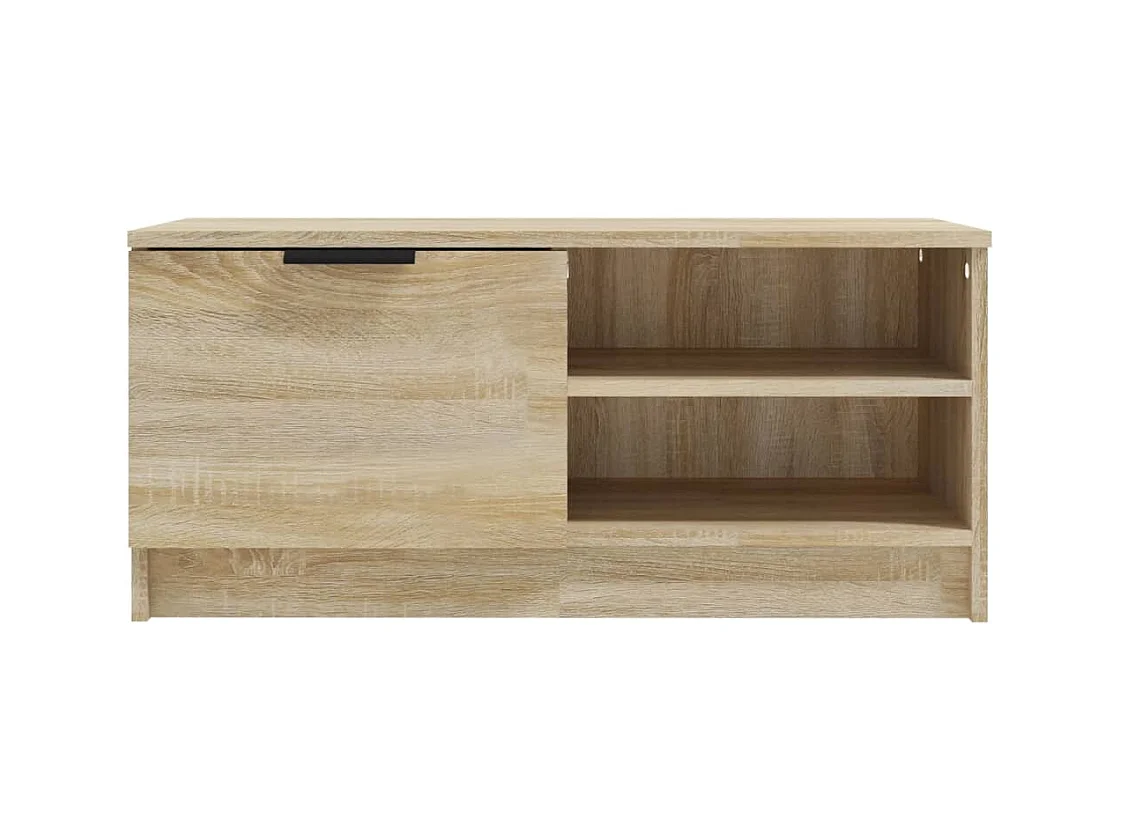 Bryvra  Meubles TV 2 pcs Chêne sonoma 80x35x36,5 cm Bois d'ingénierie
