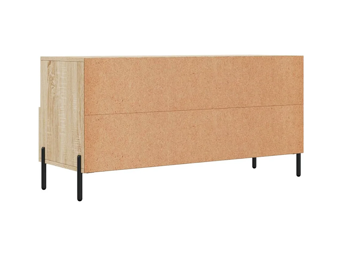 Abbeyfeale  Mueble de TV madera de ingeniería roble Sonoma 102x36x50 cm