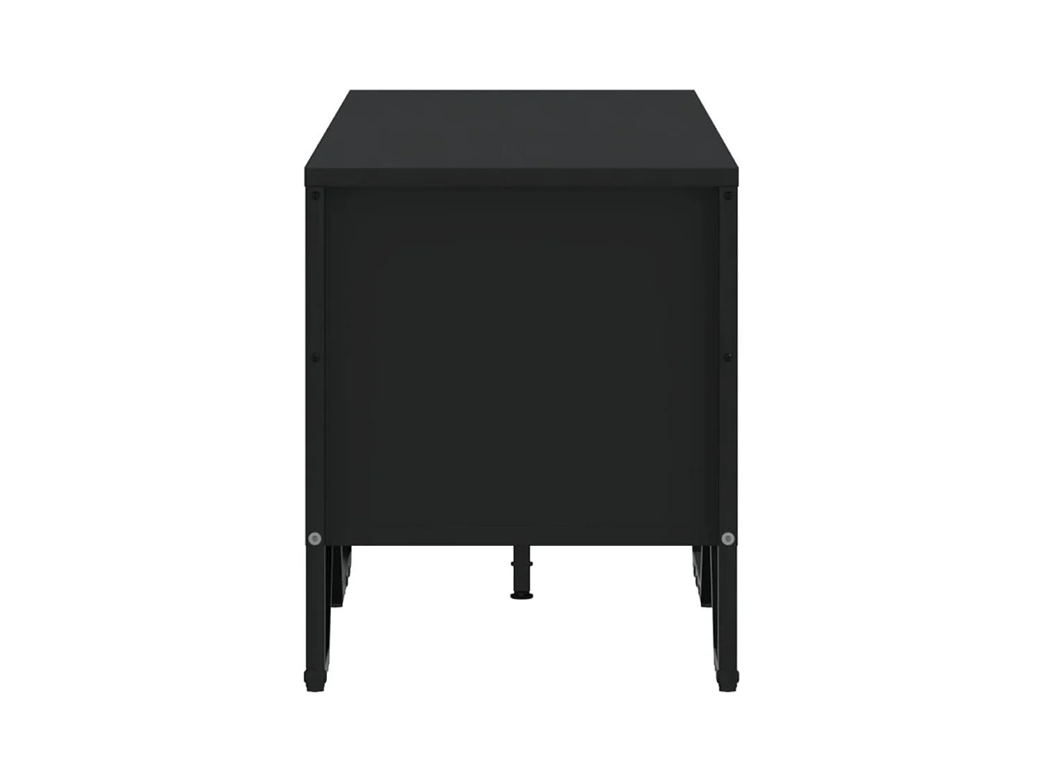 Zylar  Tv-meubel 122x34x41 cm bewerkt hout zwart