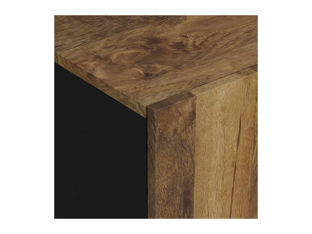 Invar  Meuble TV 105x33,5x46 cm bois de manguier et d'ingénierie