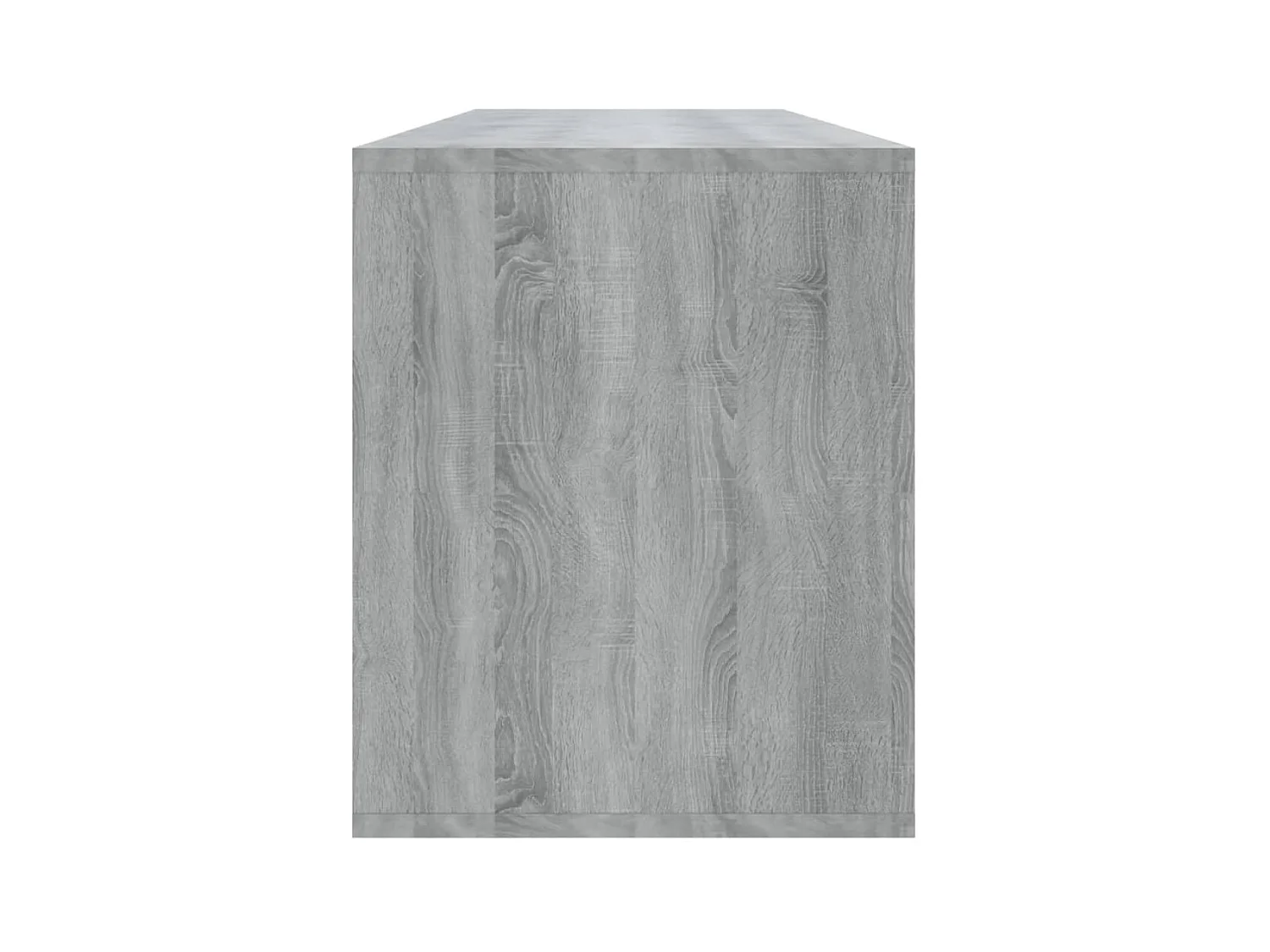 Isolde  Mueble de TV madera de ingeniería gris Sonoma 130x35x50 cm