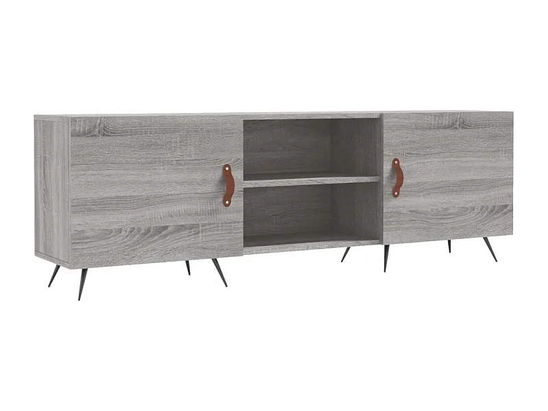 Arlo  Tv-meubel 150x30x50 cm bewerkt hout grijs sonoma eikenkleurig