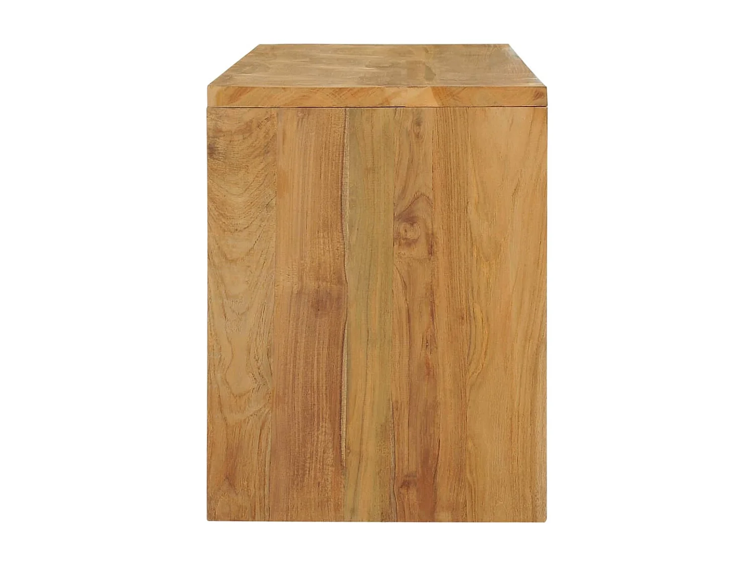 Garden Furniture -  Meuble TV 100x35x45 cm Bois de teck massif