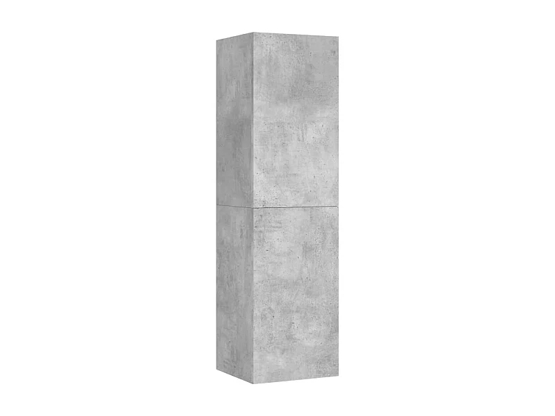 Hoeselt  Tv-meubel 30,5x30x110 cm bewerkt hout betongrijs