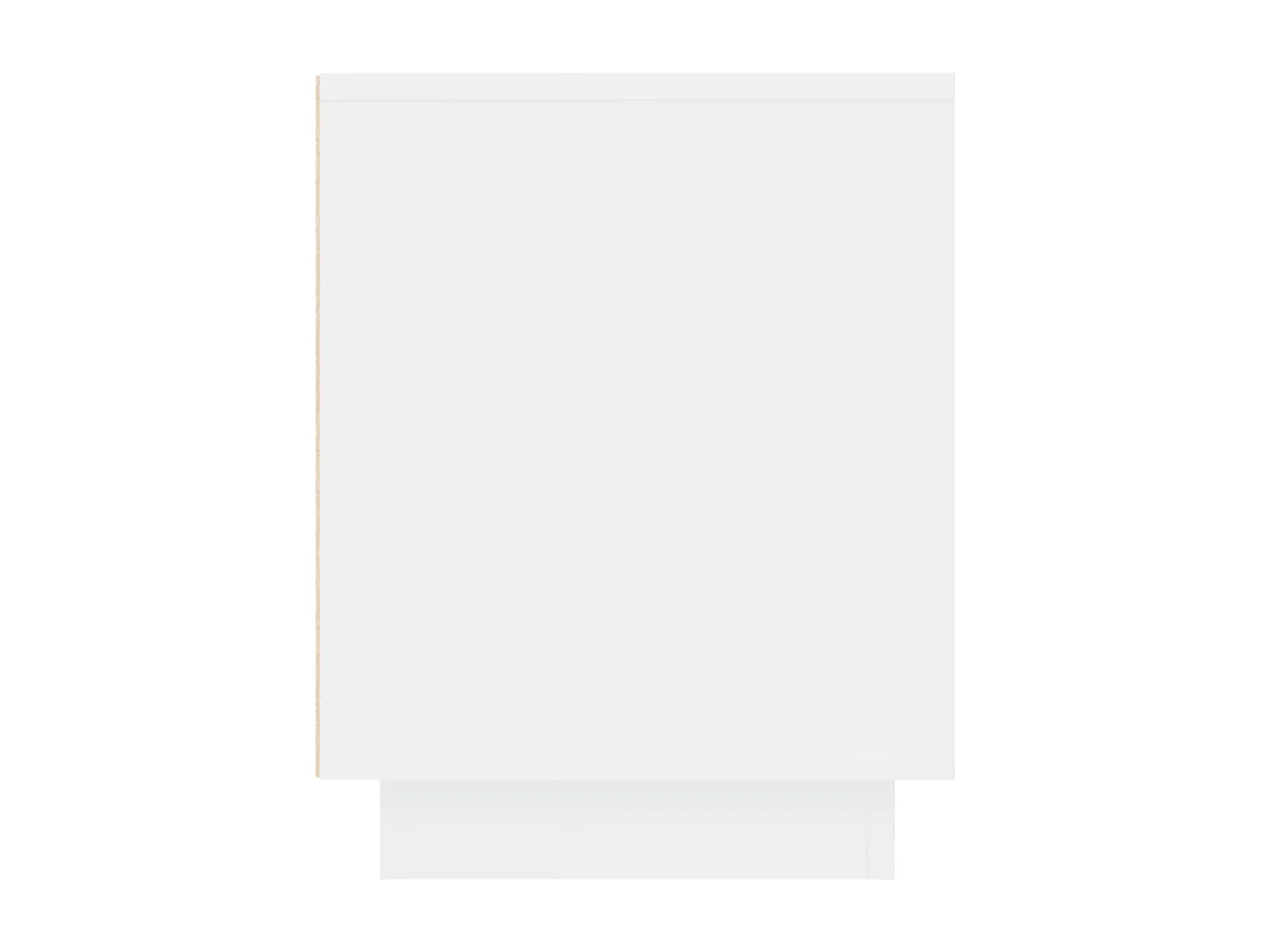 Kedron  Meuble TV blanc 102x35x45 cm bois d'ingénierie