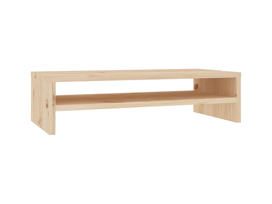 Prolenta Premium -  Support de moniteur 50x24x13 cm Bois de pin solide