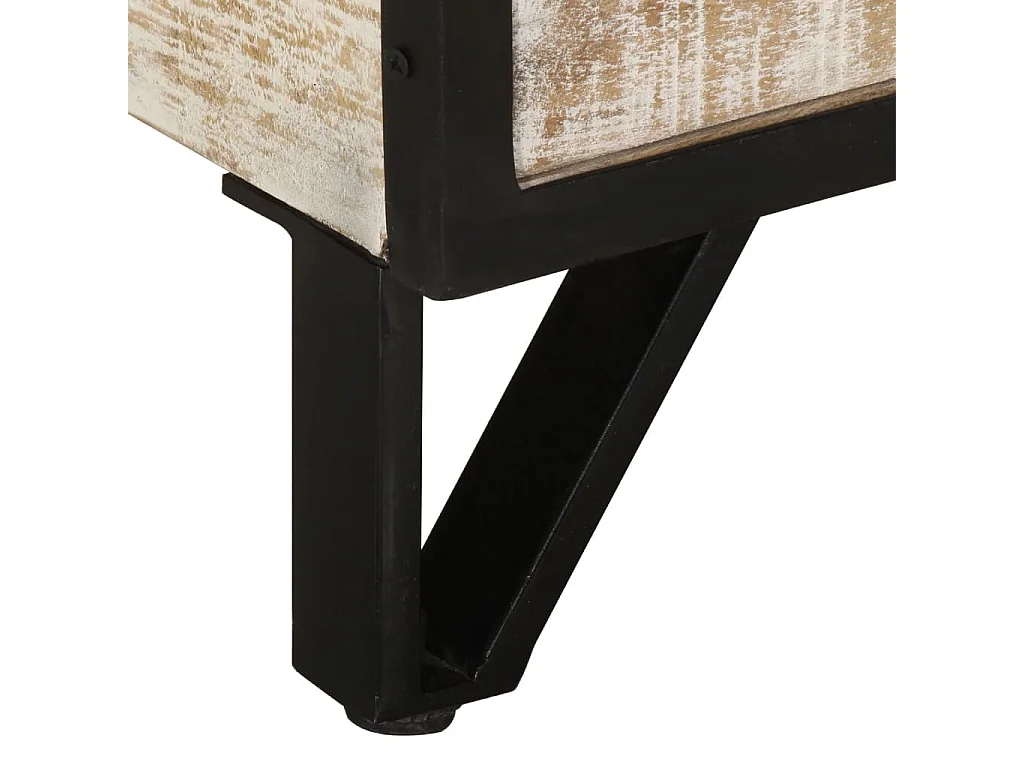 Ylvind  Meuble TV 110x30x41 cm Bois d'acacia massif