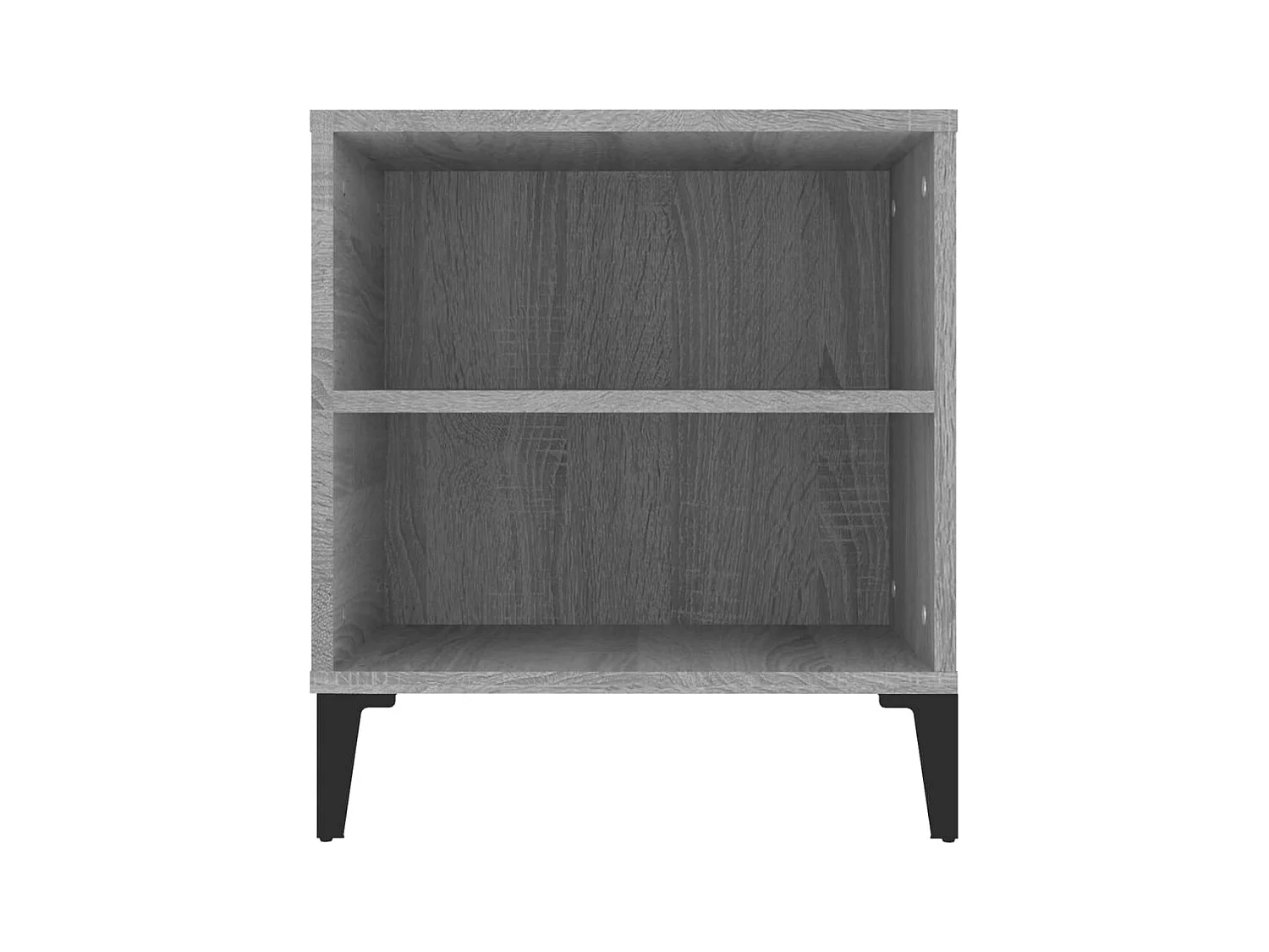 Hermiston  Meuble TV Sonoma gris 102x44,5x50 cm Bois d'ingénierie