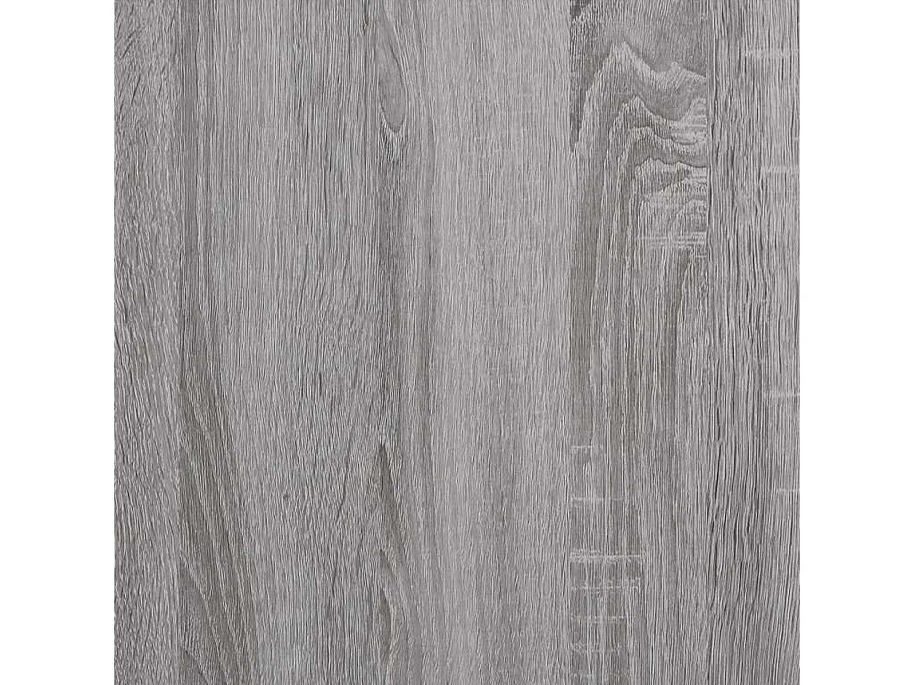 Hermiston  Meuble TV Sonoma gris 102x44,5x50 cm Bois d'ingénierie