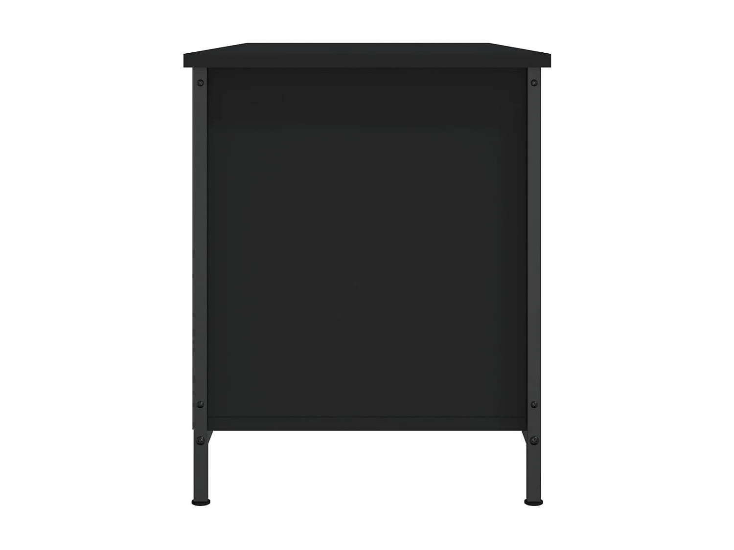 Xarnir  Tv-meubel 100x40x50 cm bewerkt hout zwart