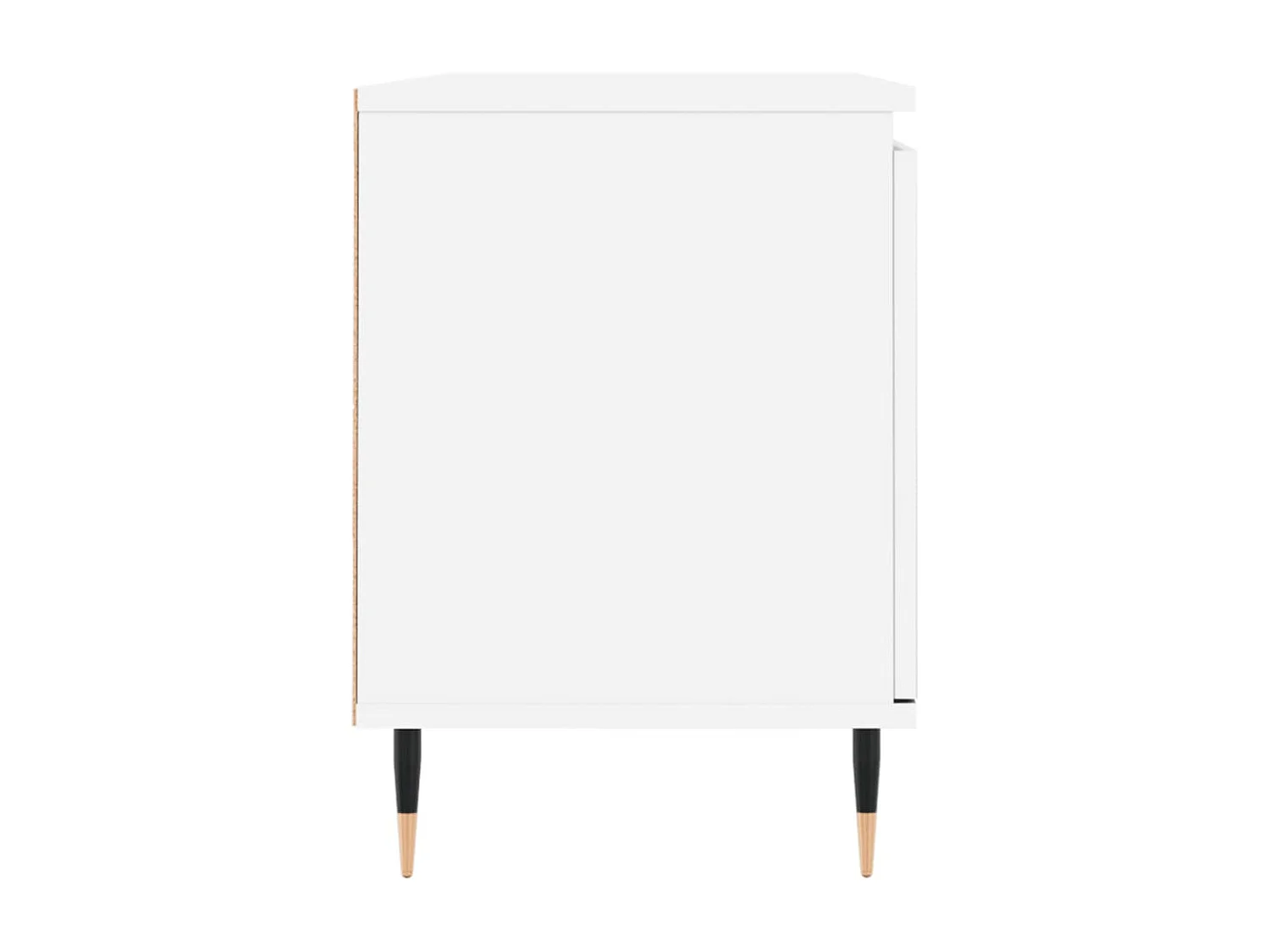 Grylor  Meuble TV blanc 104x35x50 cm bois d'ingénierie