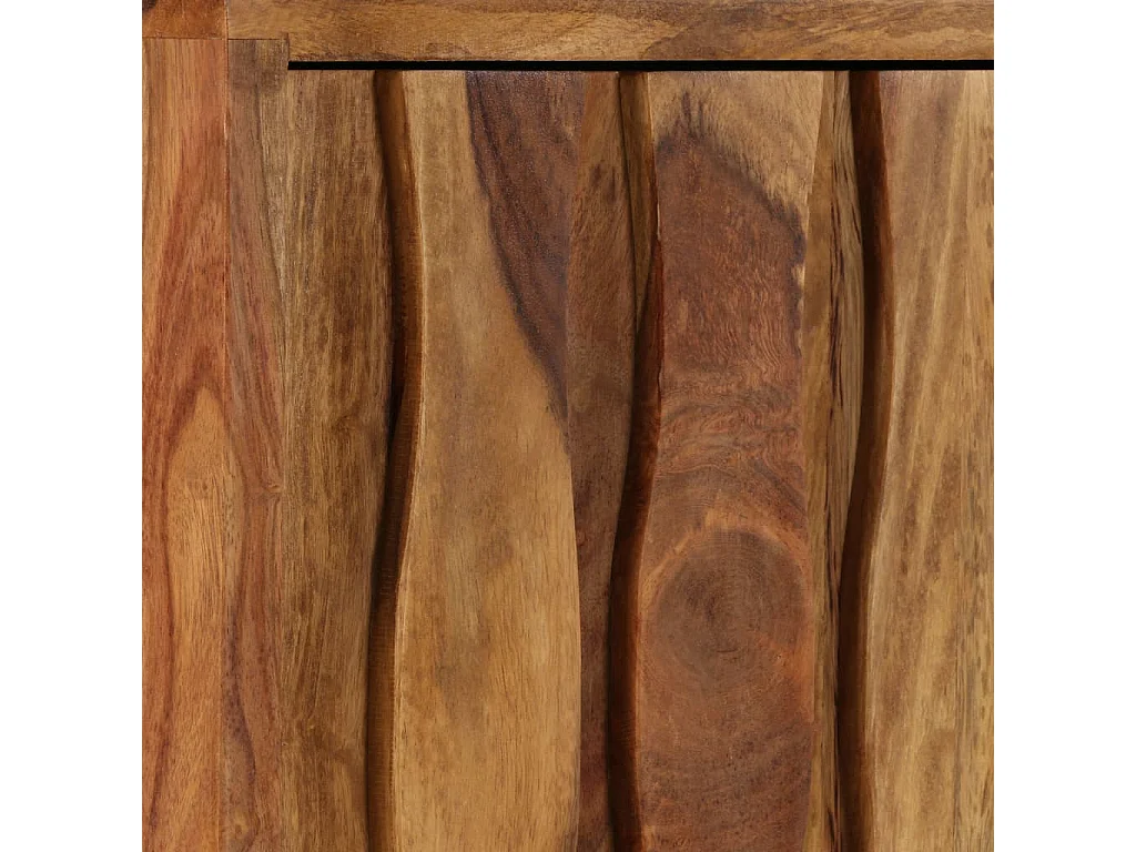 Garden Furniture -  Meuble TV Bois massif de Sesham 118 x 30 x 40 cm