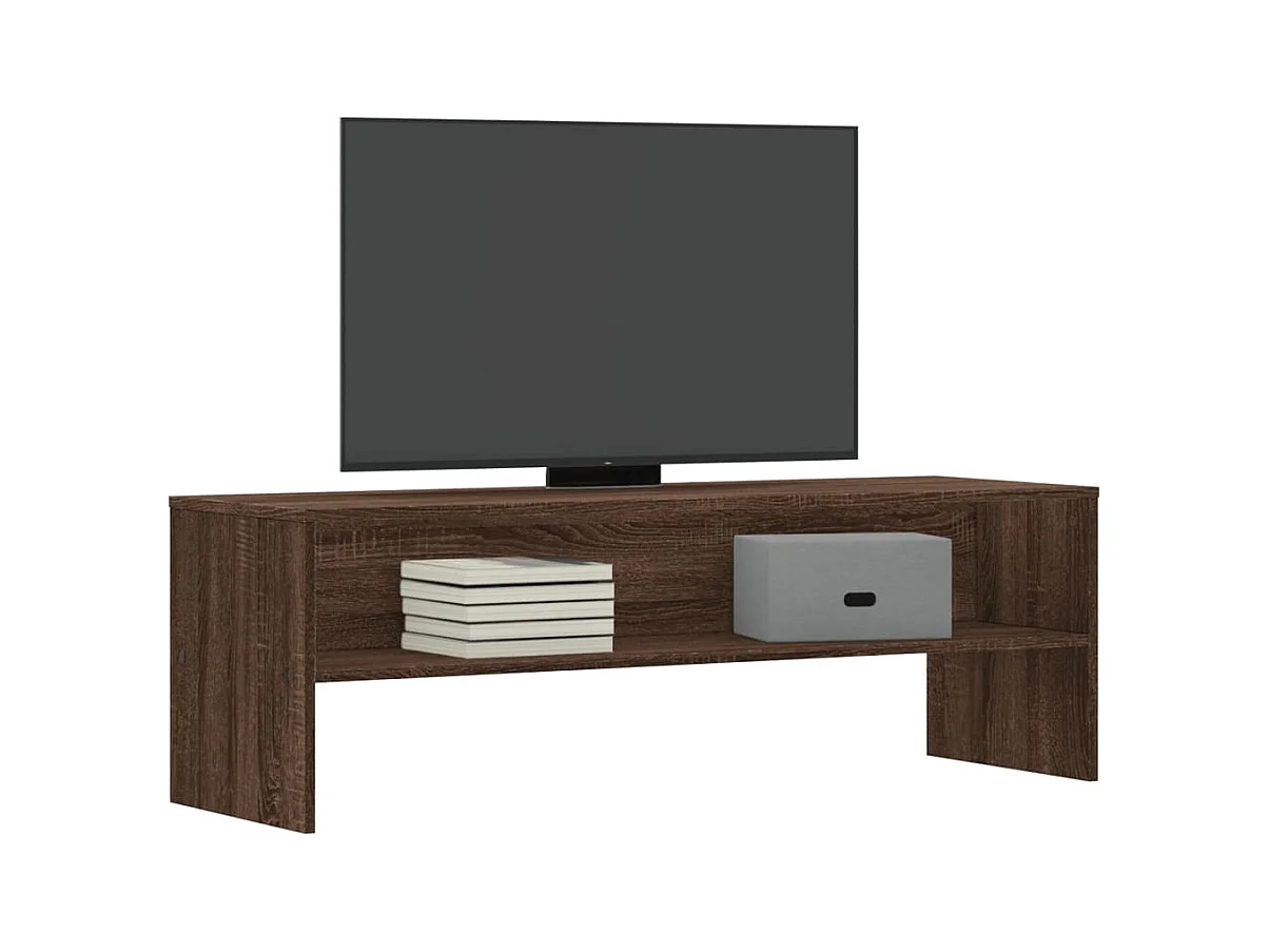 Kobe  Meuble TV chêne marron 120x40x40 cm bois d'ingénierie