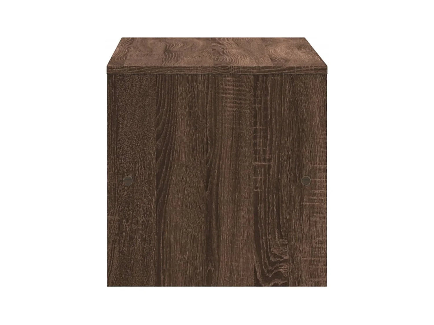 Kobe  Meuble TV chêne marron 120x40x40 cm bois d'ingénierie