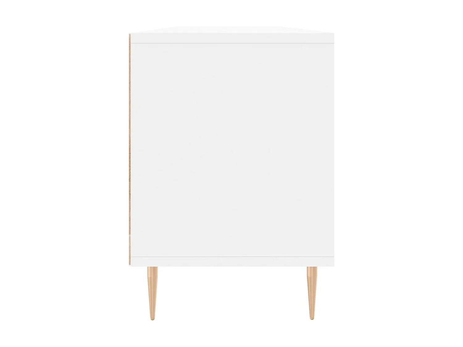 Galax  Tv-meubel 150x30x44,5 cm bewerkt hout wit