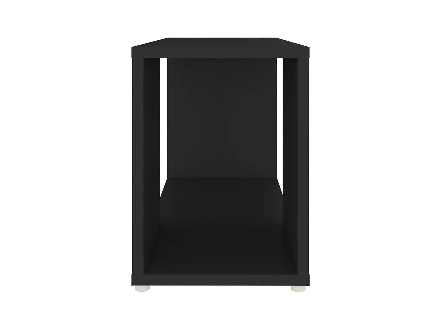 Norman  Tv-meubel 60x24x32 cm bewerkt hout zwart