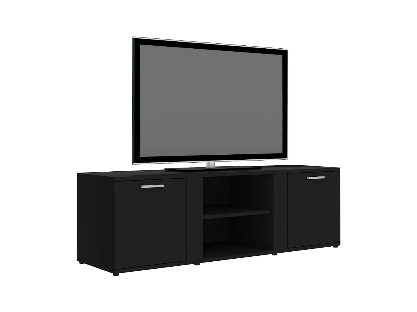 Teodoro Giuseppe  Tv-meubel 120x34x37 cm bewerkt hout zwart