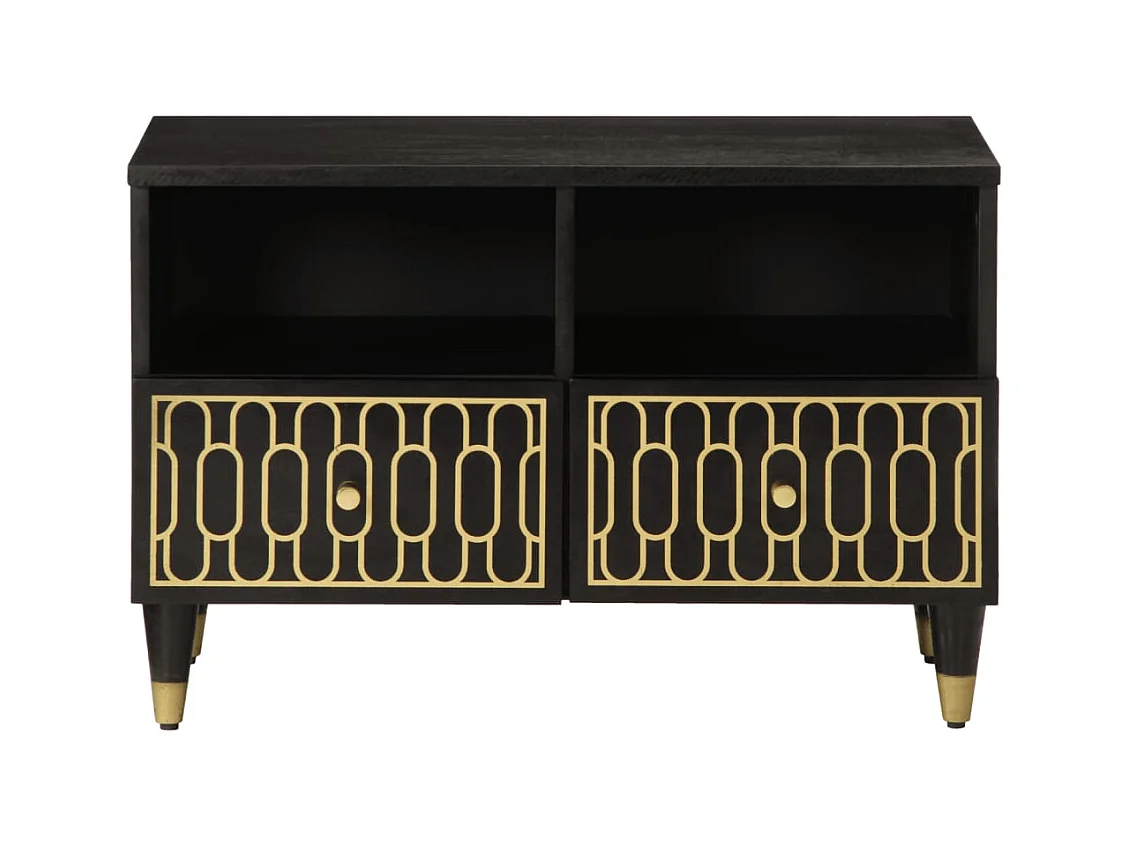 Sophie-Luce  Meuble TV 70x33x46 cm Bois massif de manguier