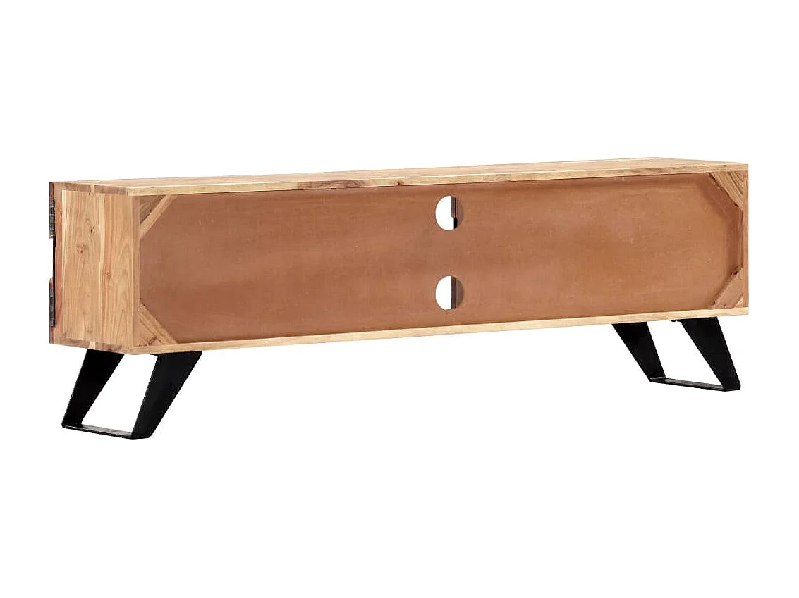 Garden Furniture -  Meuble TV 140x30x45 cm Bois d'acacia massif