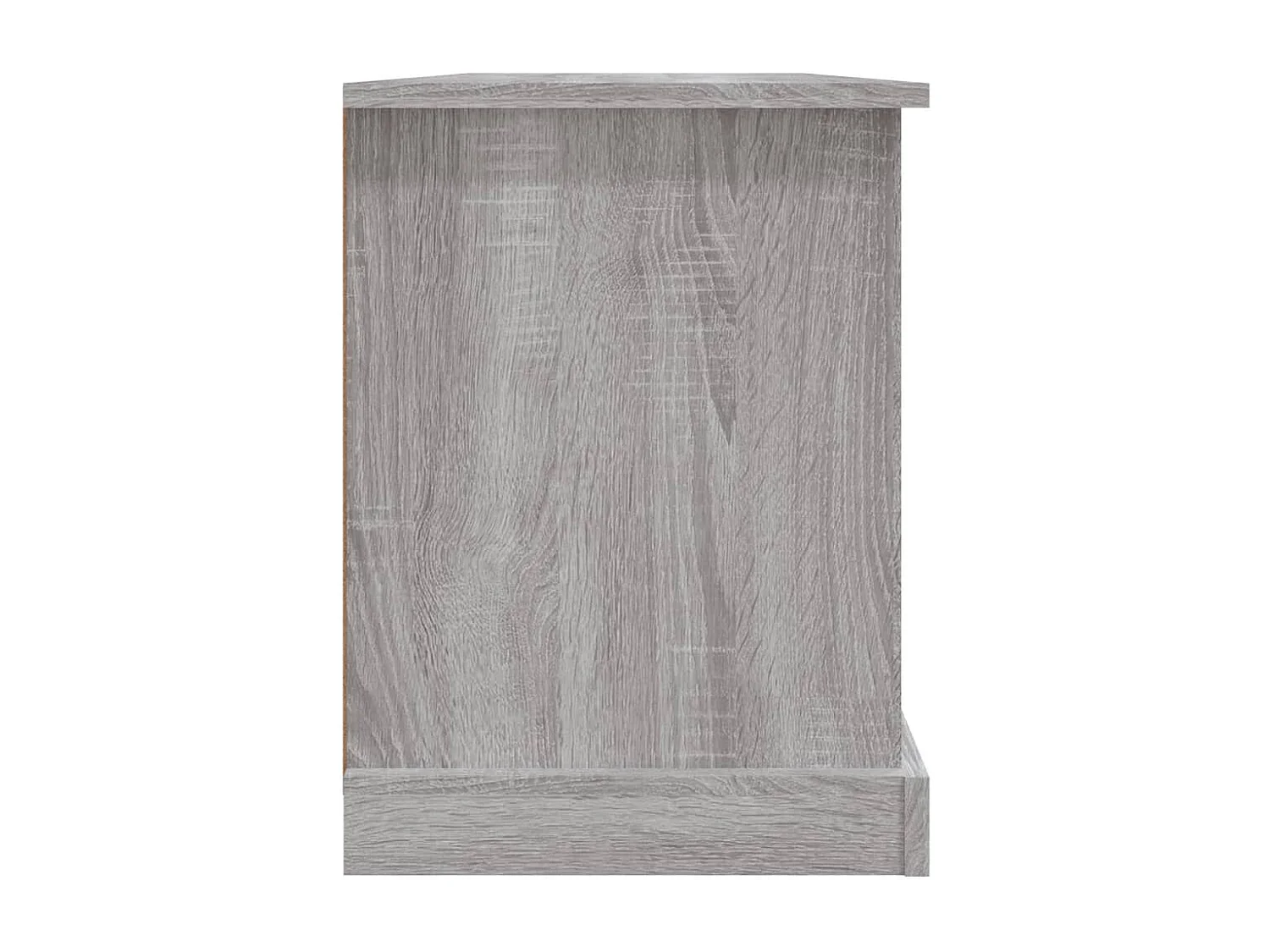 Dralinor  Mueble para TV madera contrachapada gris Sonoma 99,5x35,5x48 cm