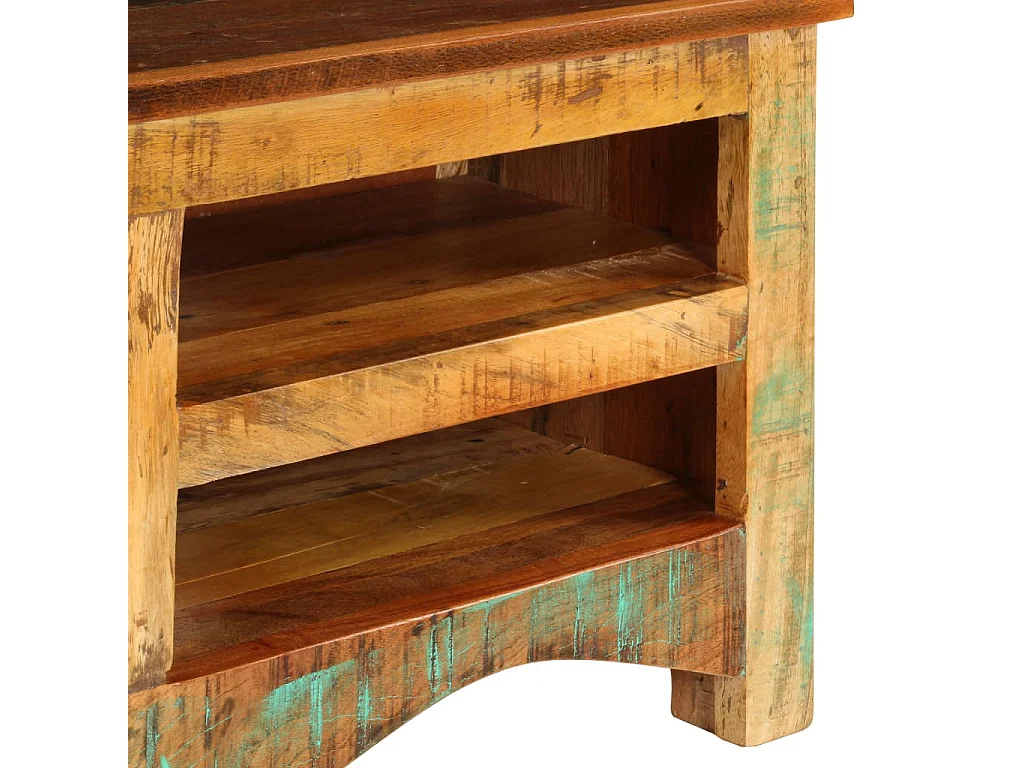 Garden Furniture -  Tv-meubel 80x30x40 cm massief gerecycled hout