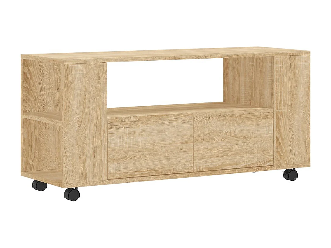 Elli  Meubles TV chêne sonoma 102x34,5x43 cm bois d'ingénierie