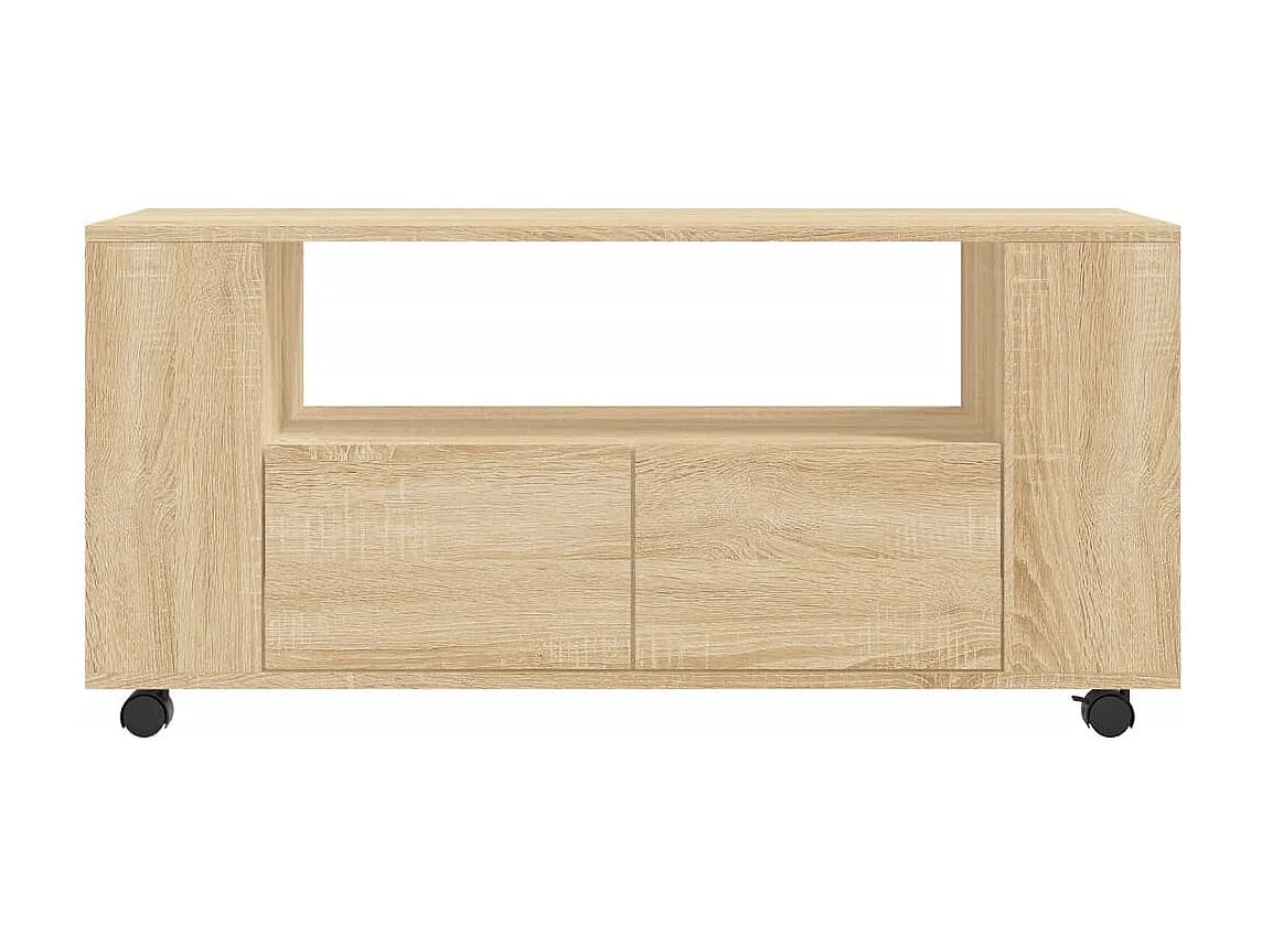 Elli  Meubles TV chêne sonoma 102x34,5x43 cm bois d'ingénierie