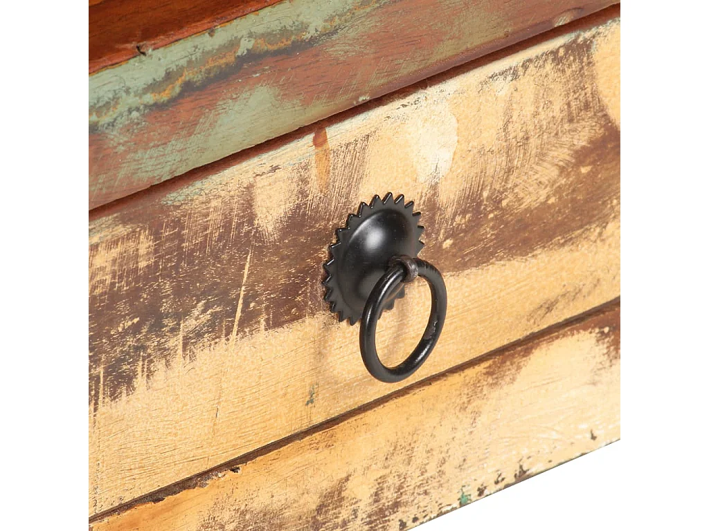 Norinor  Meuble TV 117x30x41 cm Bois de récupération massif