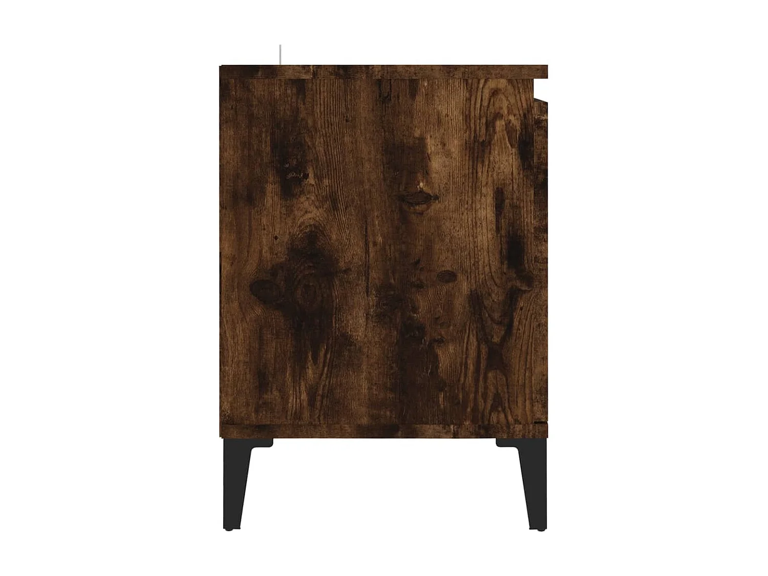 Billie  Tv-meubel met metalen poten 103,5x35x50 cm gerookt eikenkleurig