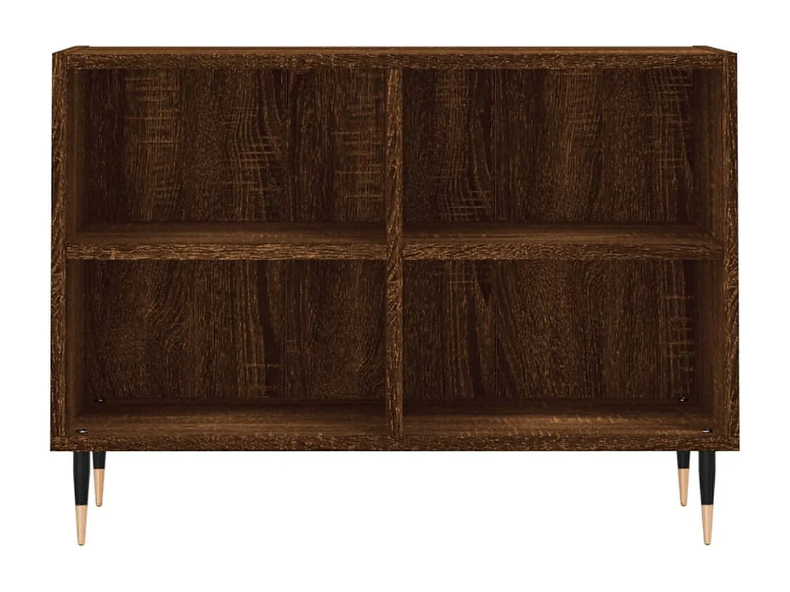 Udir  Meuble TV chêne marron 69,5 x 30 x 50 cm bois d'ingénierie