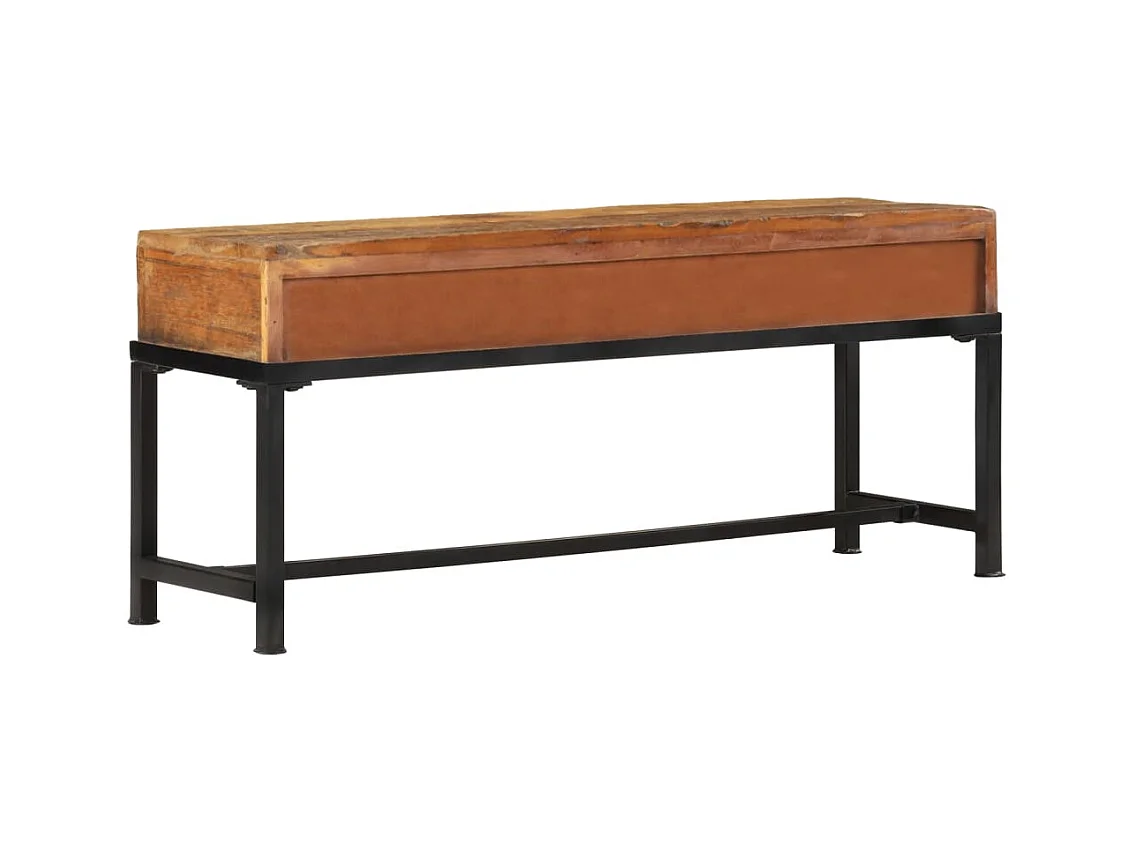 Leora  Tv-meubel 110x30x46 cm massief gerecycled hout