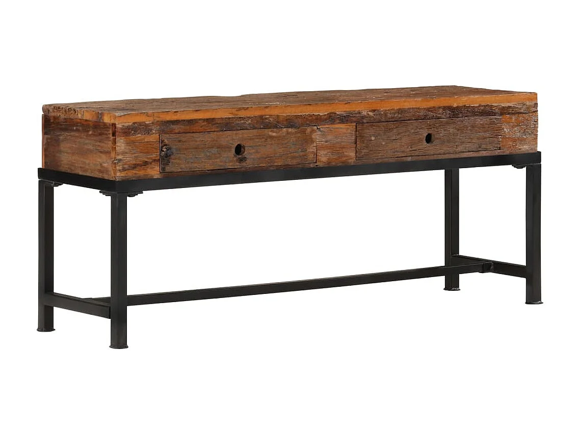 Leora  Tv-meubel 110x30x46 cm massief gerecycled hout