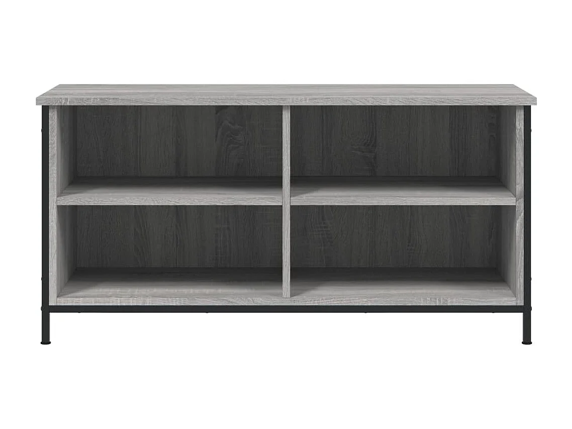 Giuliano  Meuble TV Sonoma gris 100x40x50 cm Bois d'ingénierie