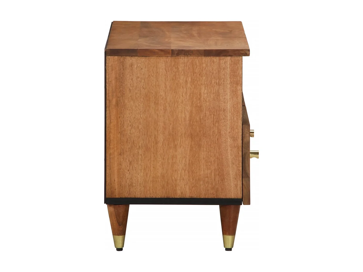 Sophie-Luce  Meuble TV 70x33x46 cm Bois massif de manguier