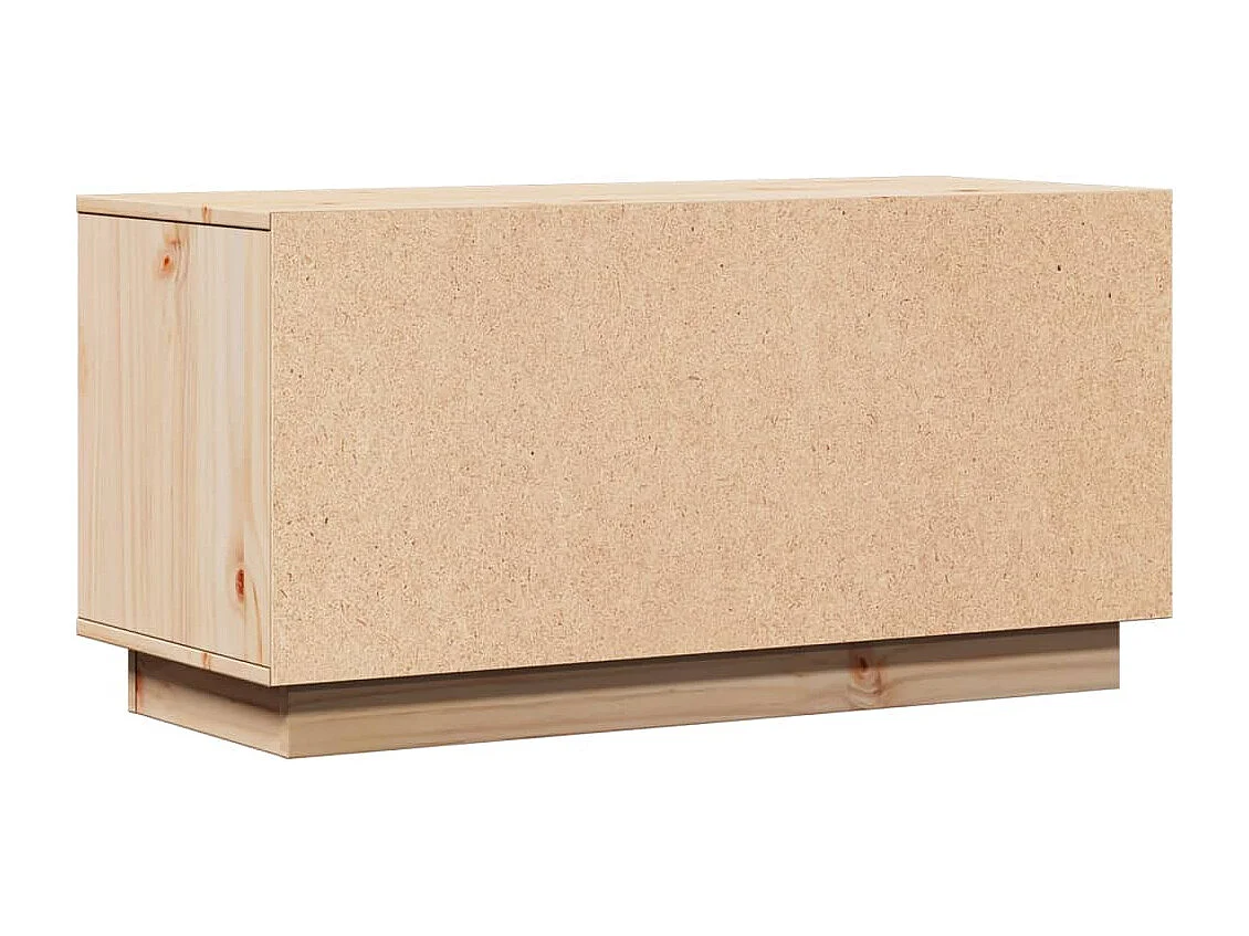 Maarianhamina  Meuble TV 80x34x40 cm Bois de pin massif